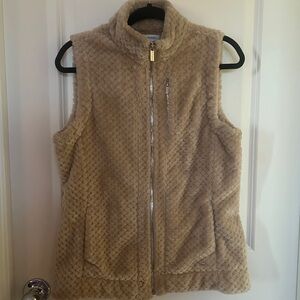 Calvin Klein Beige Textured Vest